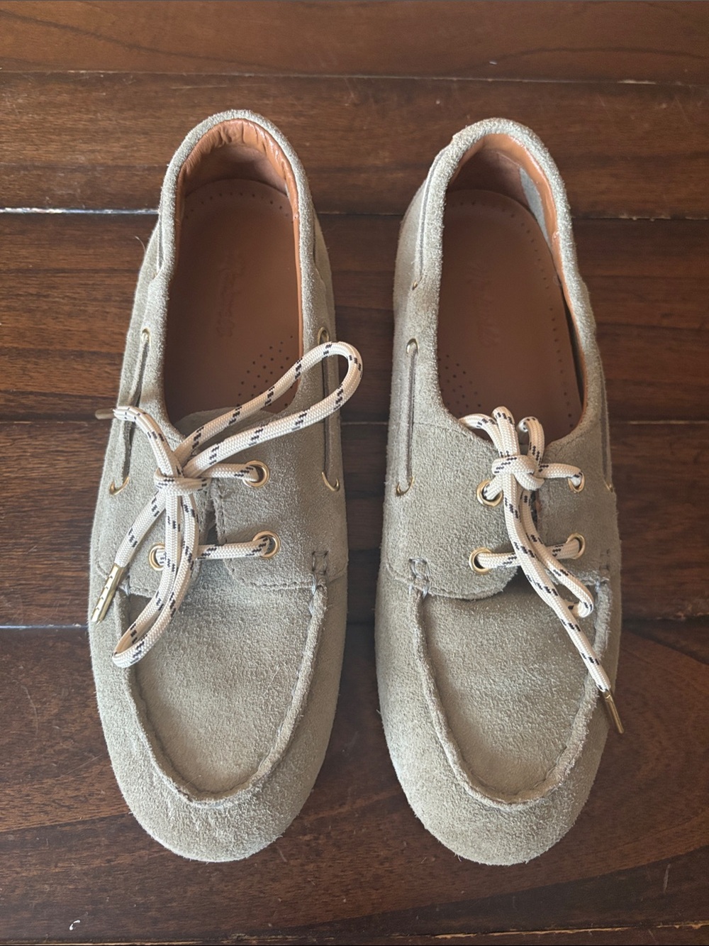 Madewell Suede Boat Shoe